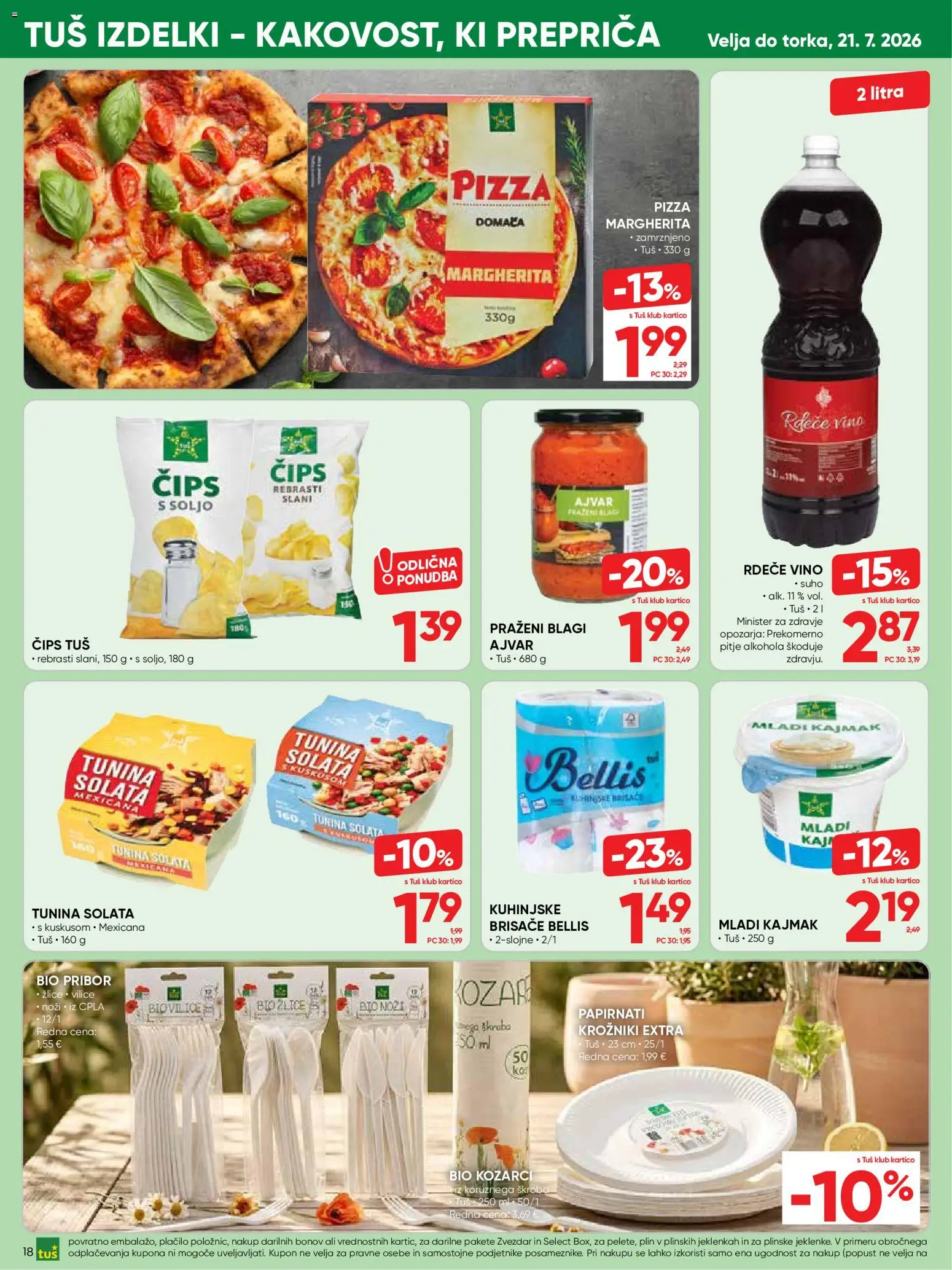 Novi Tuš katalog ponudbe – veljaven od 08.07.2026 | Stran: 18
