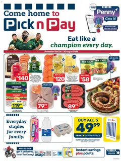 Pick n Pay specials catalogue – valid from 24/08/2026