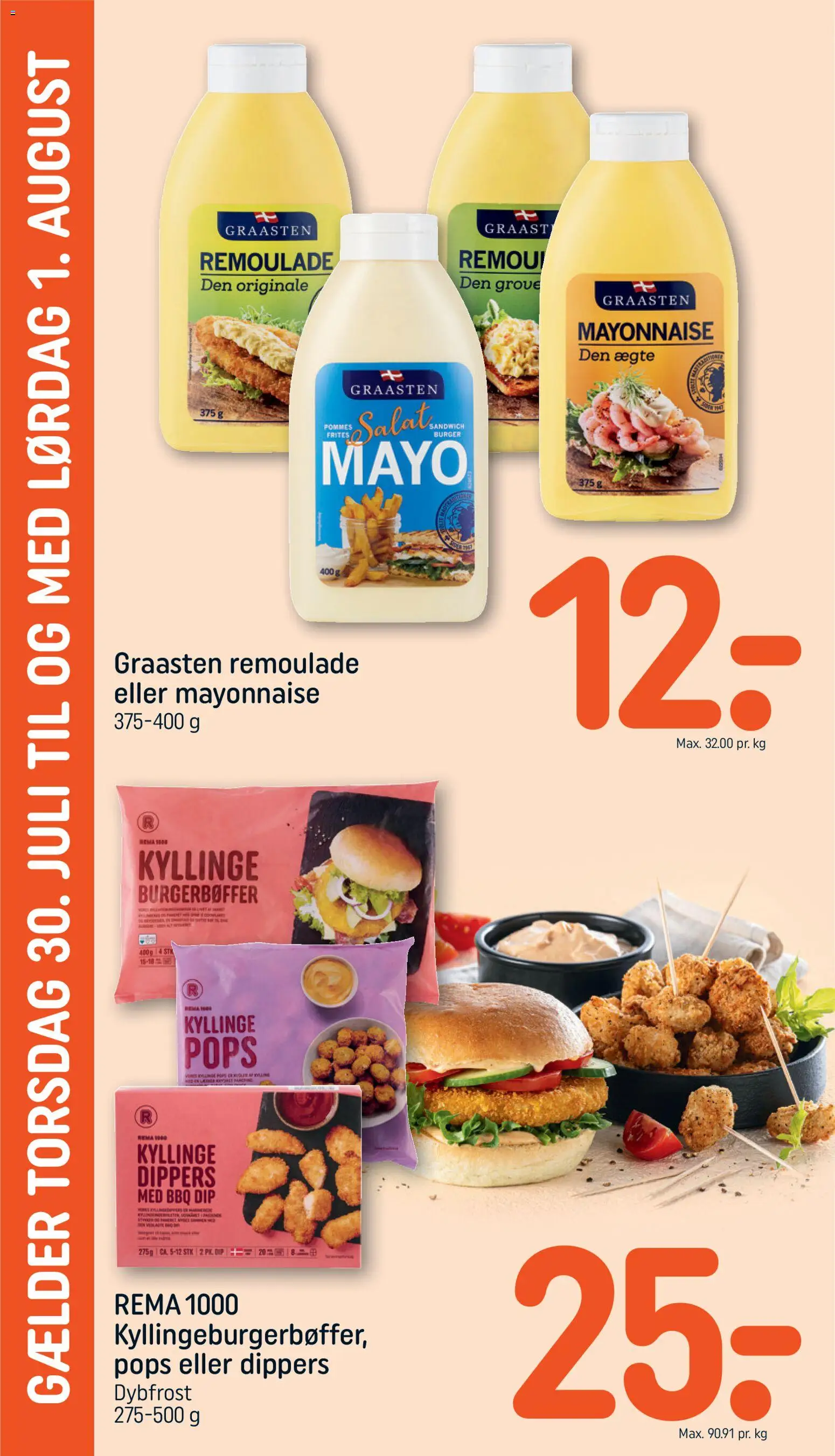 Rema 1000 tilbudsavis – gyldig fra 30/07/2026 | Side: 6 | Produkter: Remoulade