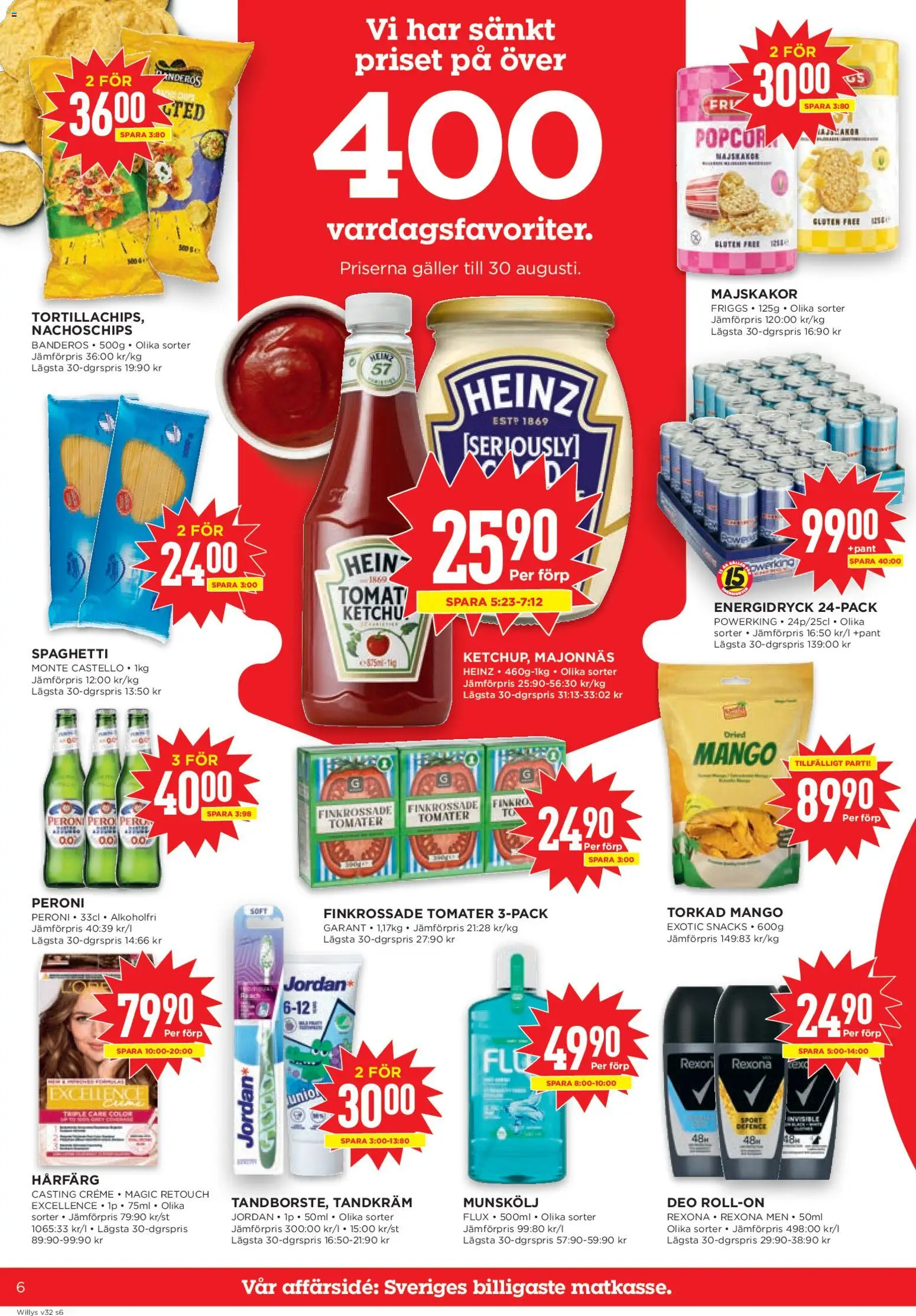 Willys reklamblad aktuell från 03/08/2026 | Sida: 6