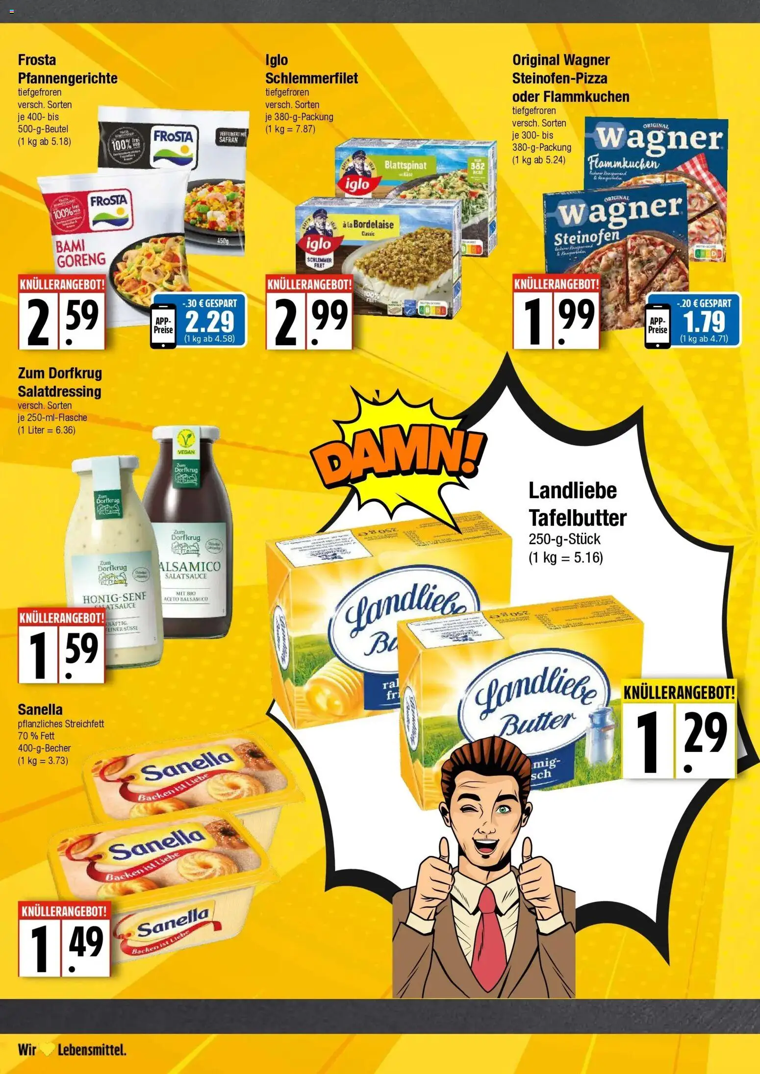 Edeka Prospekt Hamburg (ab 05.10.2026) » Angebote Online | Seite: 6 | Produkte: Butter, Balsamico, Iglo, Frosta