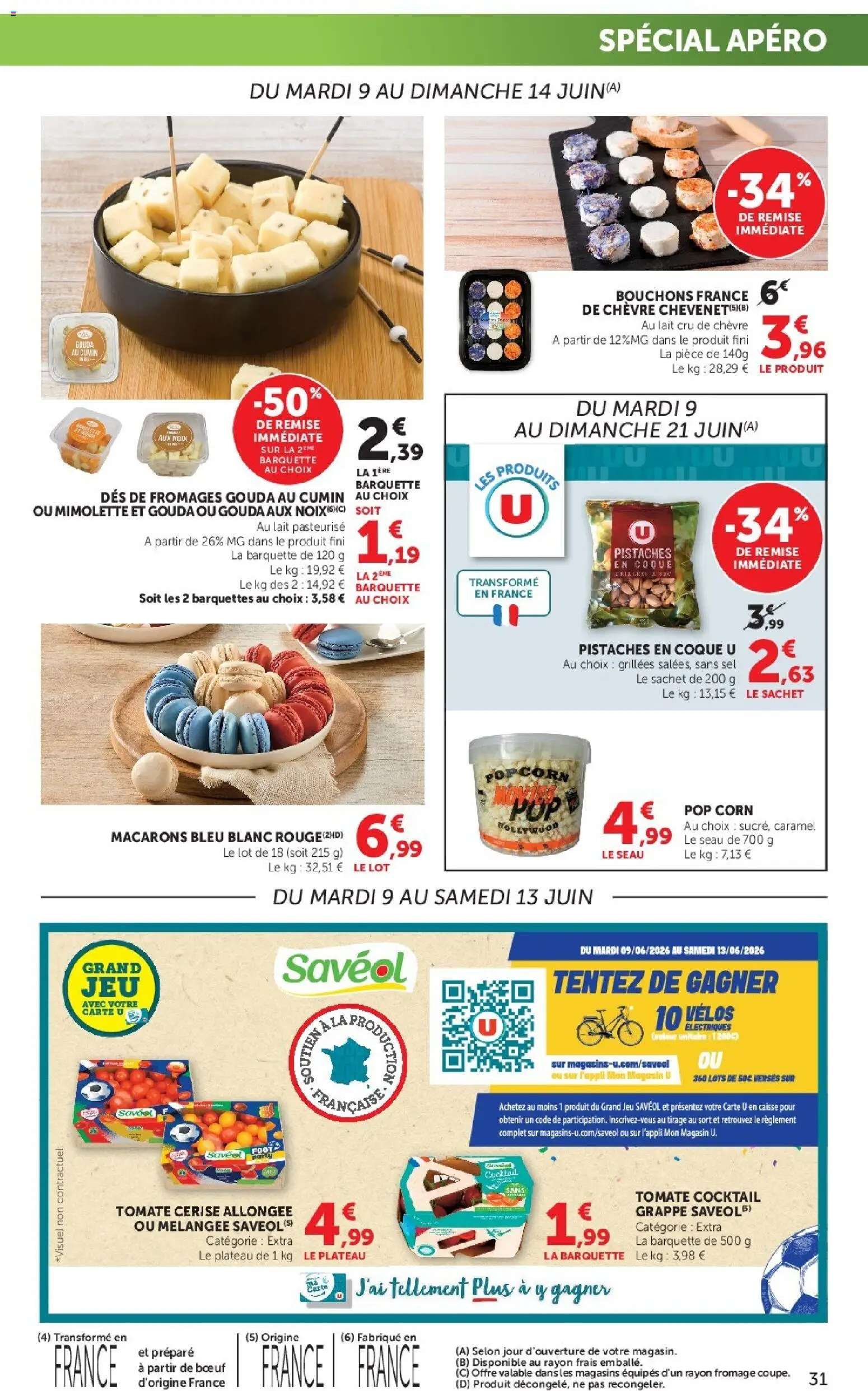 {H1} | Page: 31 | Produits: Plateau, Macarons, Cumin, Tomate cerise