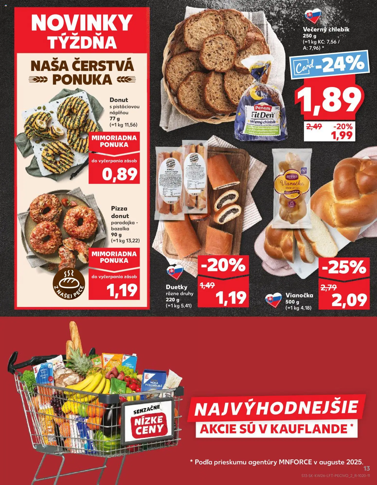 Nové Kaufland akcie – leták je platný od 25.06.2026 | Strana: 13