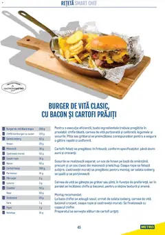 Ofertele Metro valabile de la 21.04.2026 | Pagină: 45 | Produse: Salată iceberg, Black angus, Castraveți, Usturoi