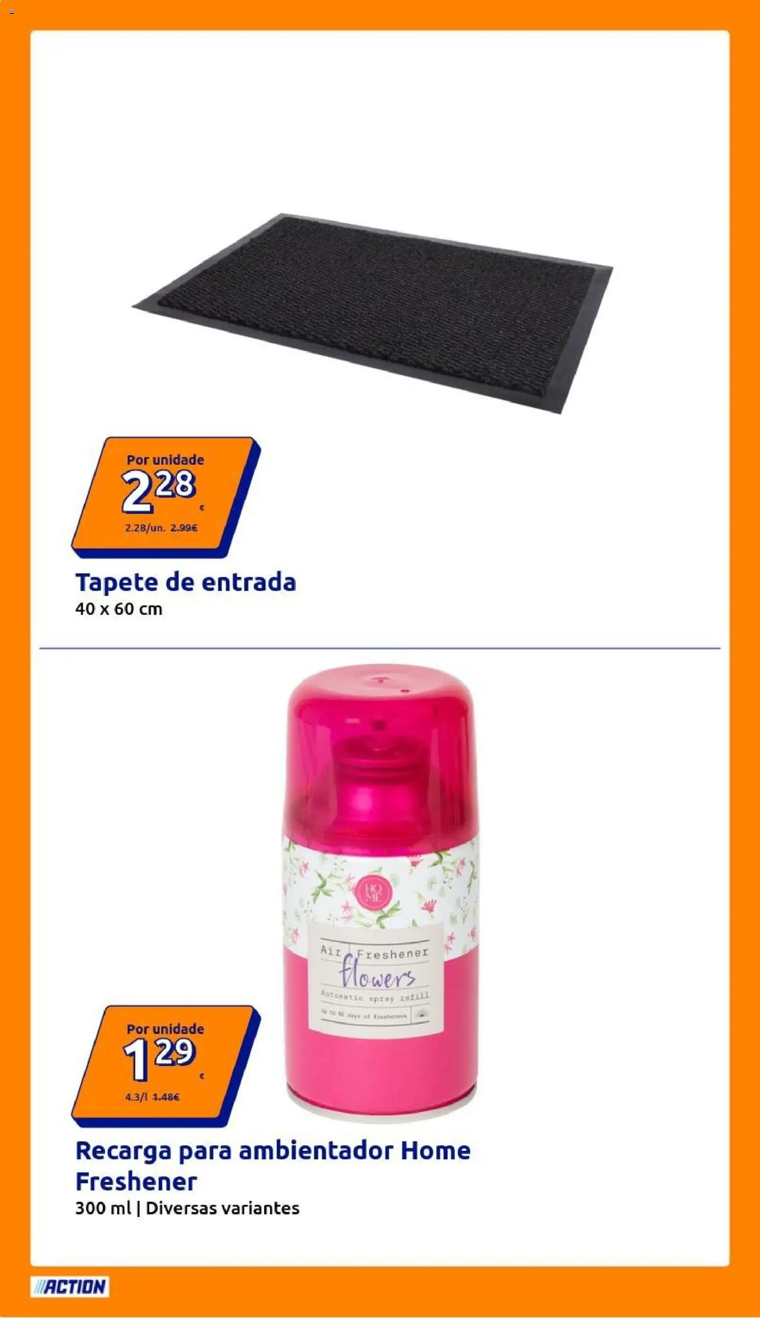 Action folheto │ válido de 28/10/2026 | Página: 2 | Produtos: Ambientador, Tapete, Tapete de entrada