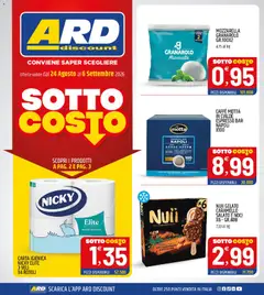 Anteprima del volantino ARD Discount volantino valido a partire dal 24/08/2026