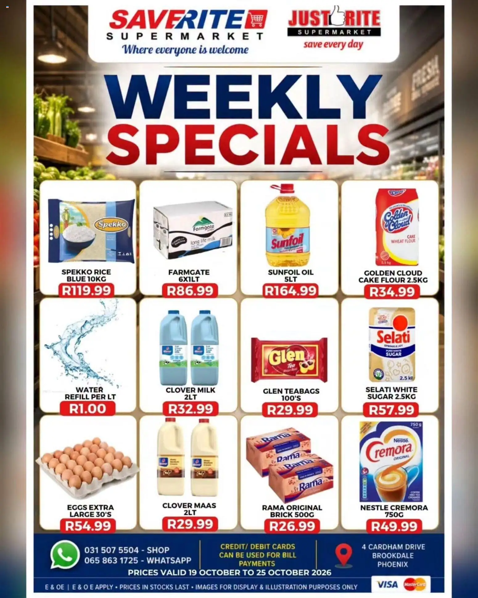 New Saverite catalogue – valid from 19/10/2026 | Page: 1