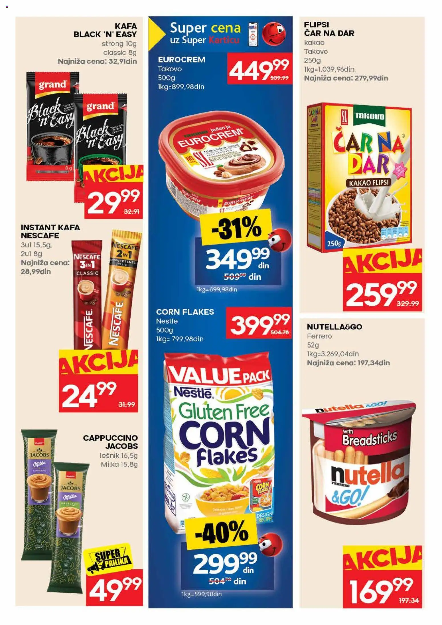 Roda katalog - važi od 17.08.2026 | Strana: 26 | Proizvode: Milka, Eurocrem, Ferrero, Nutella