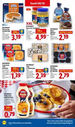 LIDL - Prévisualisation de MCENNEDY Cake à l'américaine, 350 g valide à partir de 08/10/2026 | Page: 26