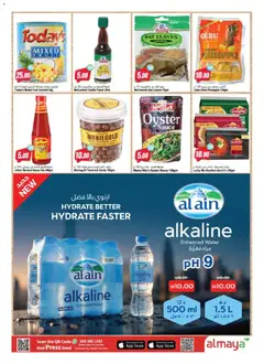 Preview of Al Maya offers valid from 16 Sep, 2026 | Page: 7 | Products: Banana, Pineapple, Water, Sauce
