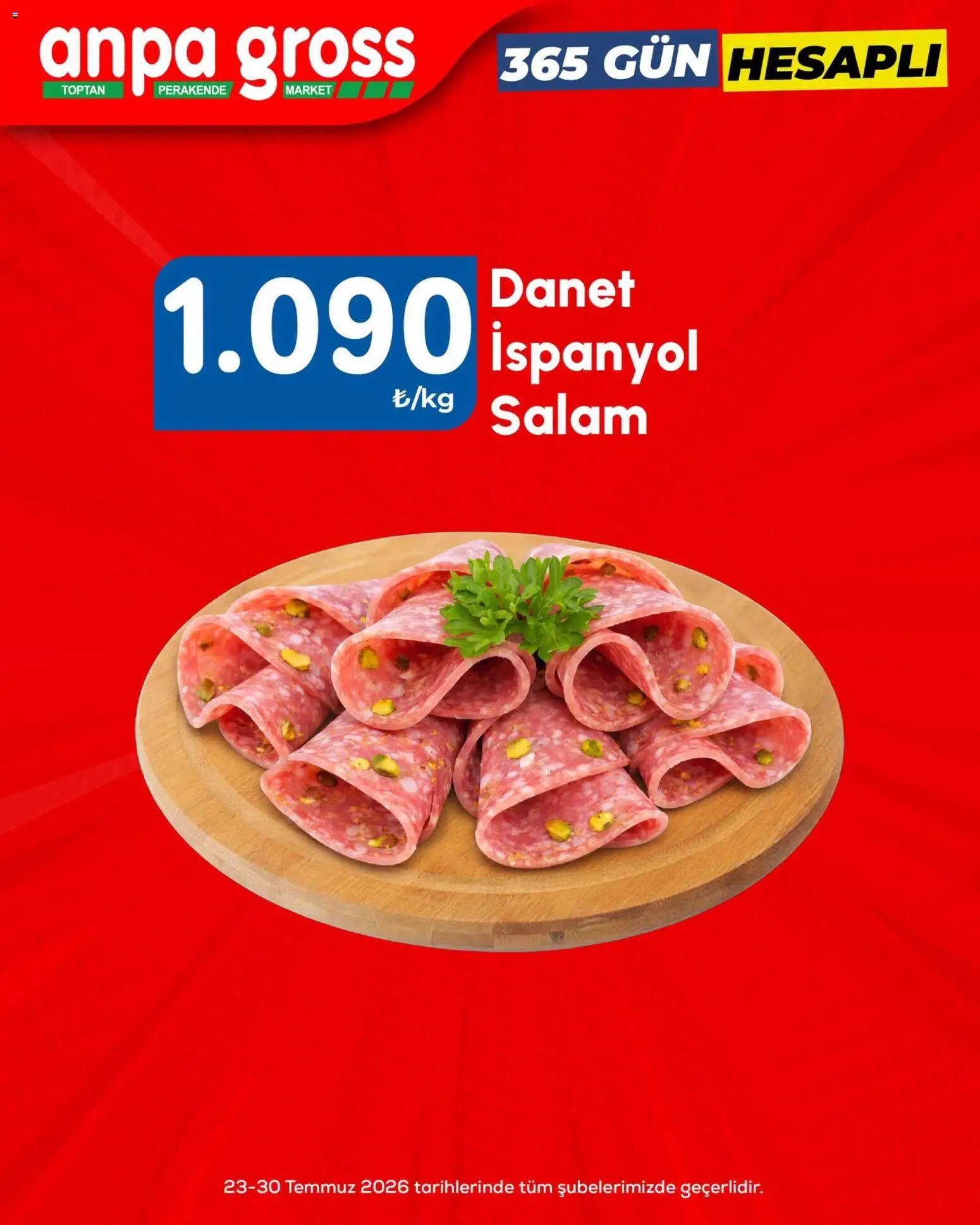 Anpa Gross Katalog - 23 Temmuz 2026 tarihinden itibaren geçerlidir | Sayfa: 5 | Ürünler: Salam