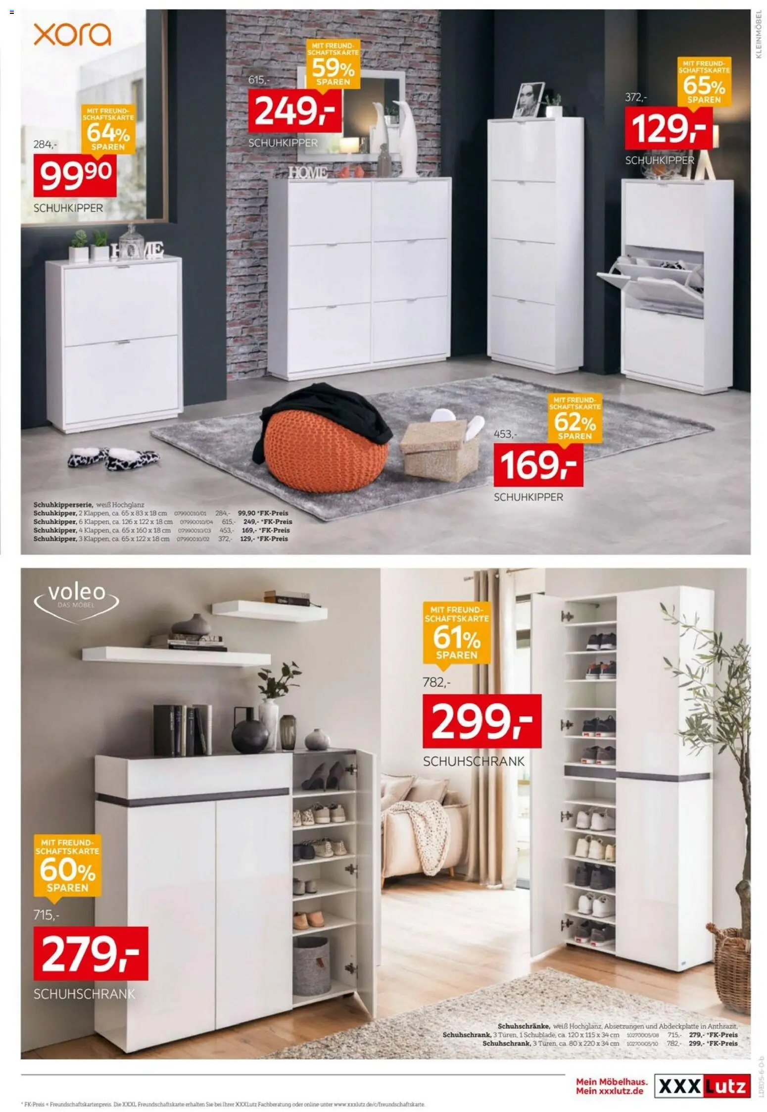 XXXLutz Nr. 1 bei Küchen – gültig ab 02.05.2026 | Seite: 15 | Produkte: Schuhkipper