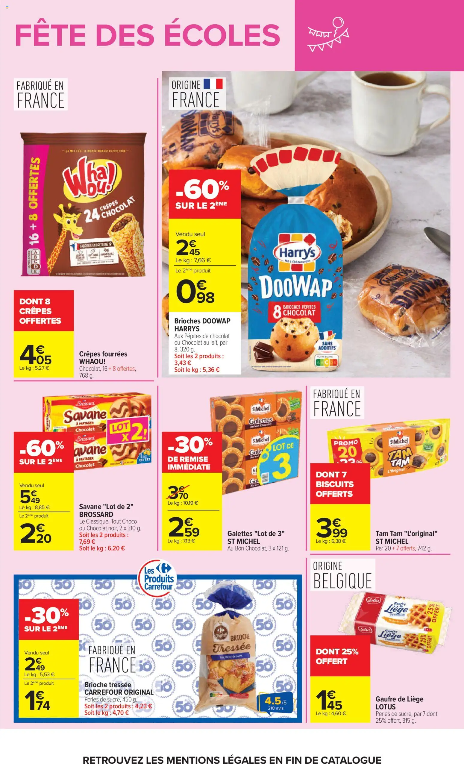 {H1} | Page: 67 | Produits: Pépites de chocolat, Chocolat, Biscuits