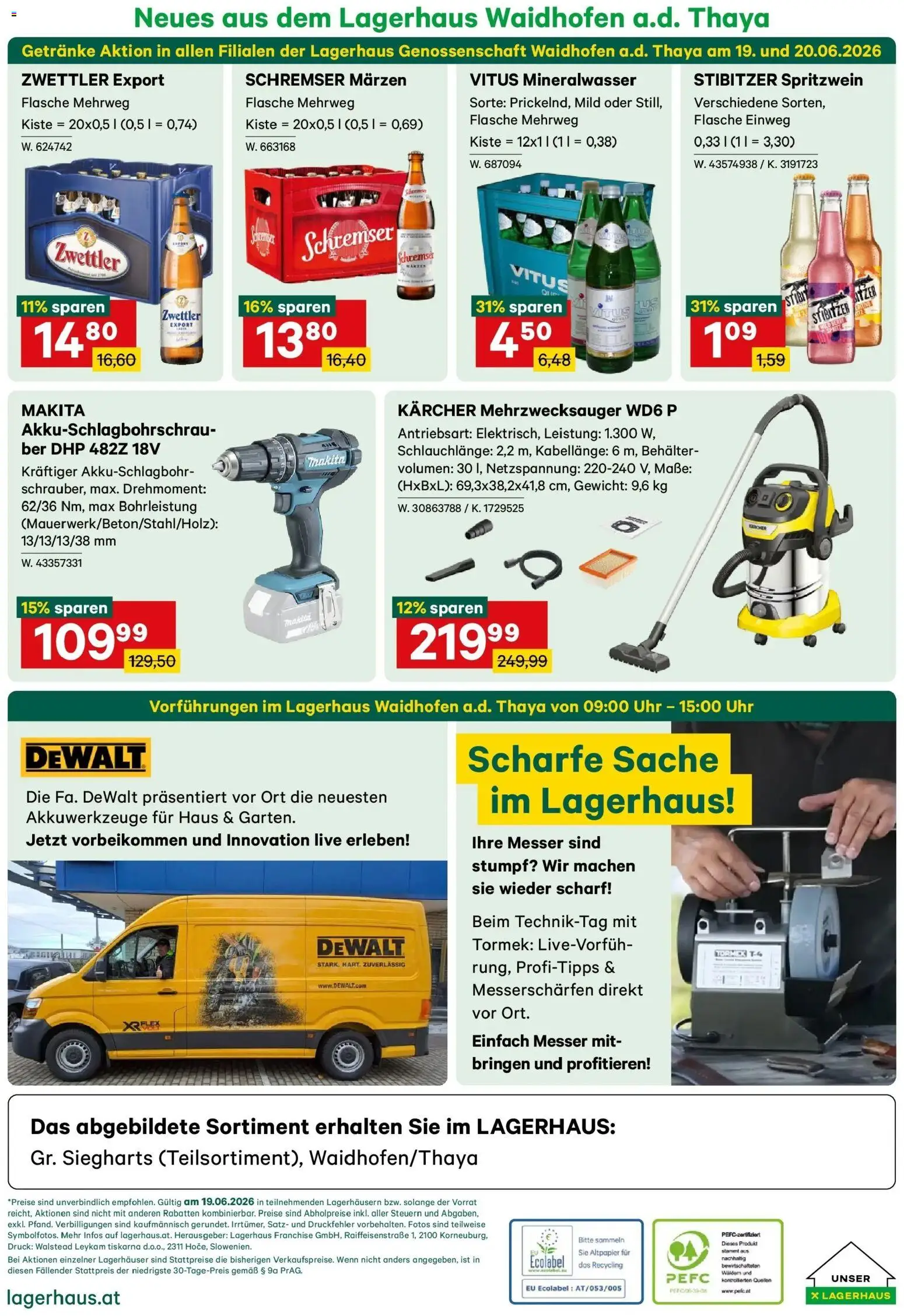 Lagerhaus Wochen Angebote gültig ab 19.06.2026 | Seite: 4 | Produkte: Uhr, Gewicht