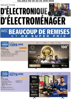 Costco - Prévisualisation de Costco Sélection d'électronique et d'électroménager valide à partir de 26/06/2026