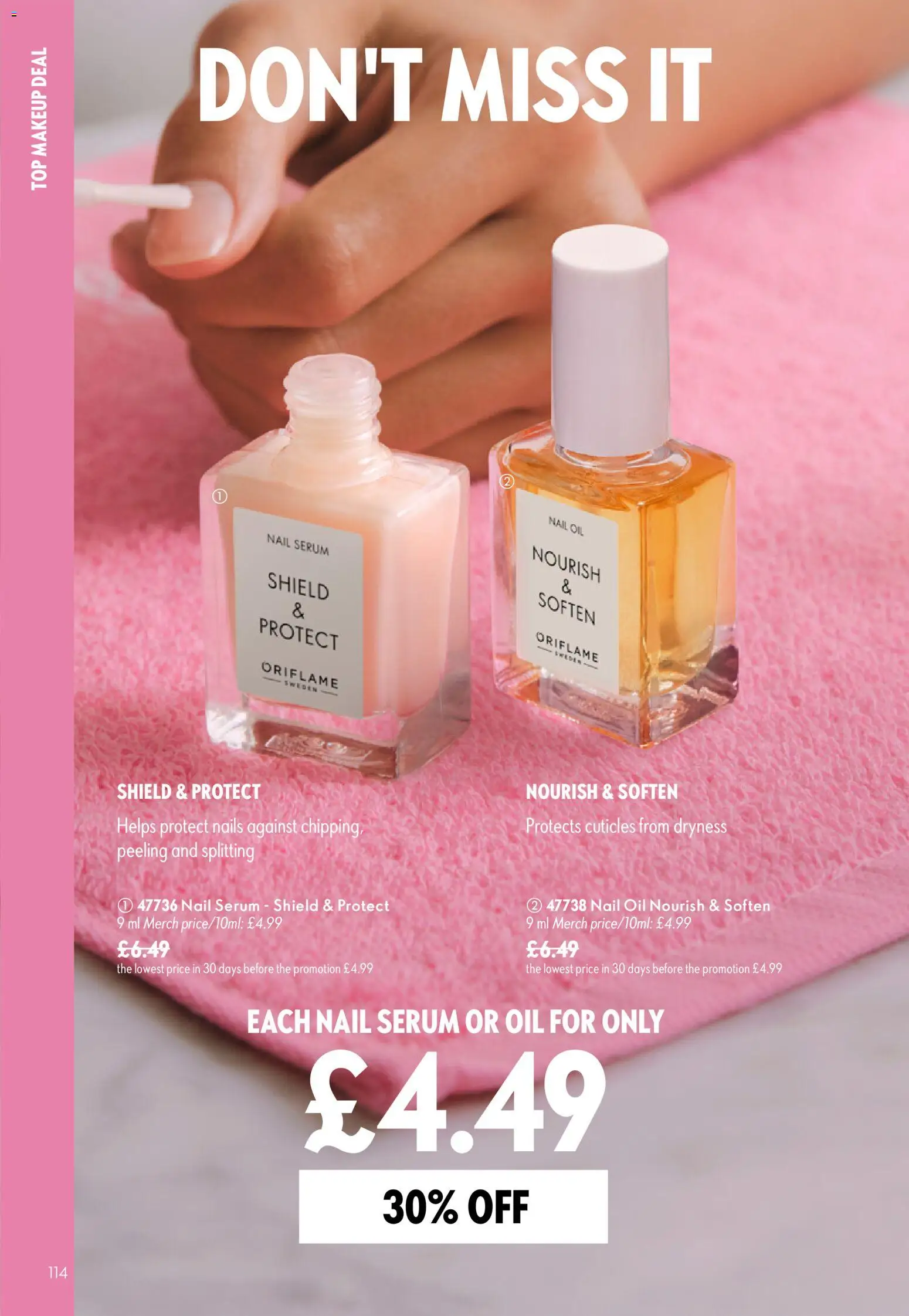 {H1} | Page: 114 | Products: Peeling, Oil