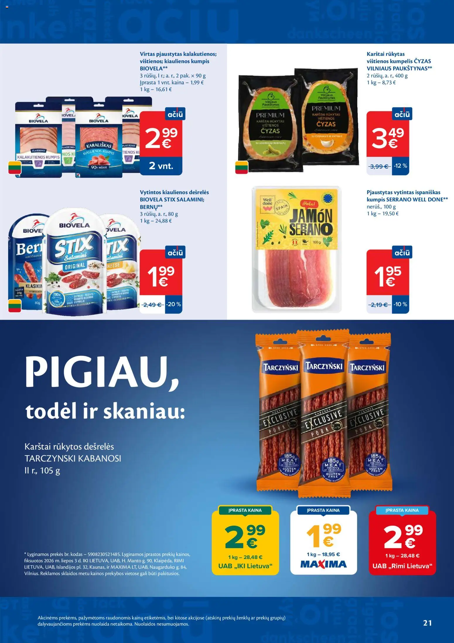 MAXIMA akcijos nuo 2026.07.14 | Puslapis: 21
