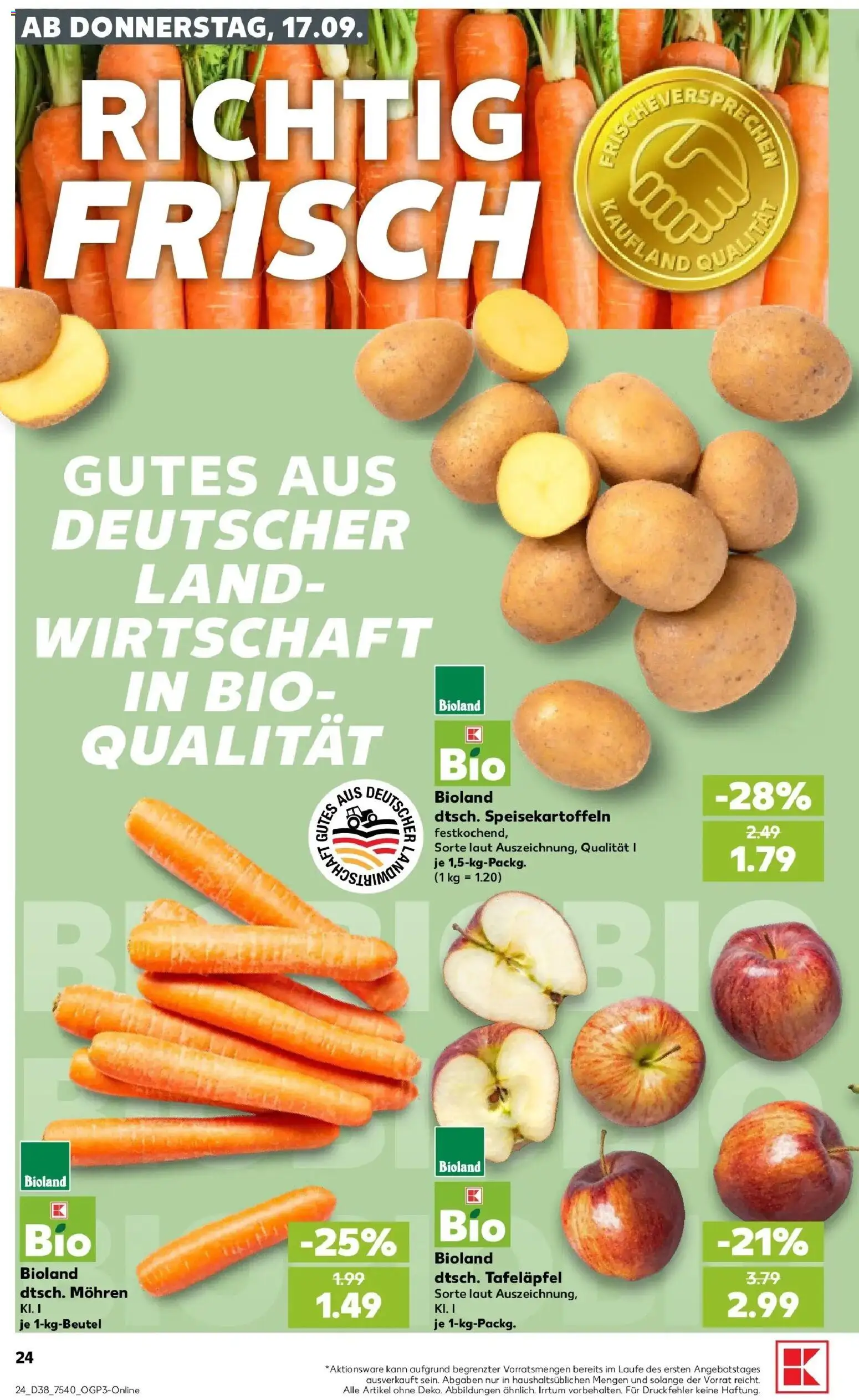 Prospekt Kaufland ab 14.09.2026 » Angebote Online zum Blättern | Seite: 36 | Produkte: Mohren