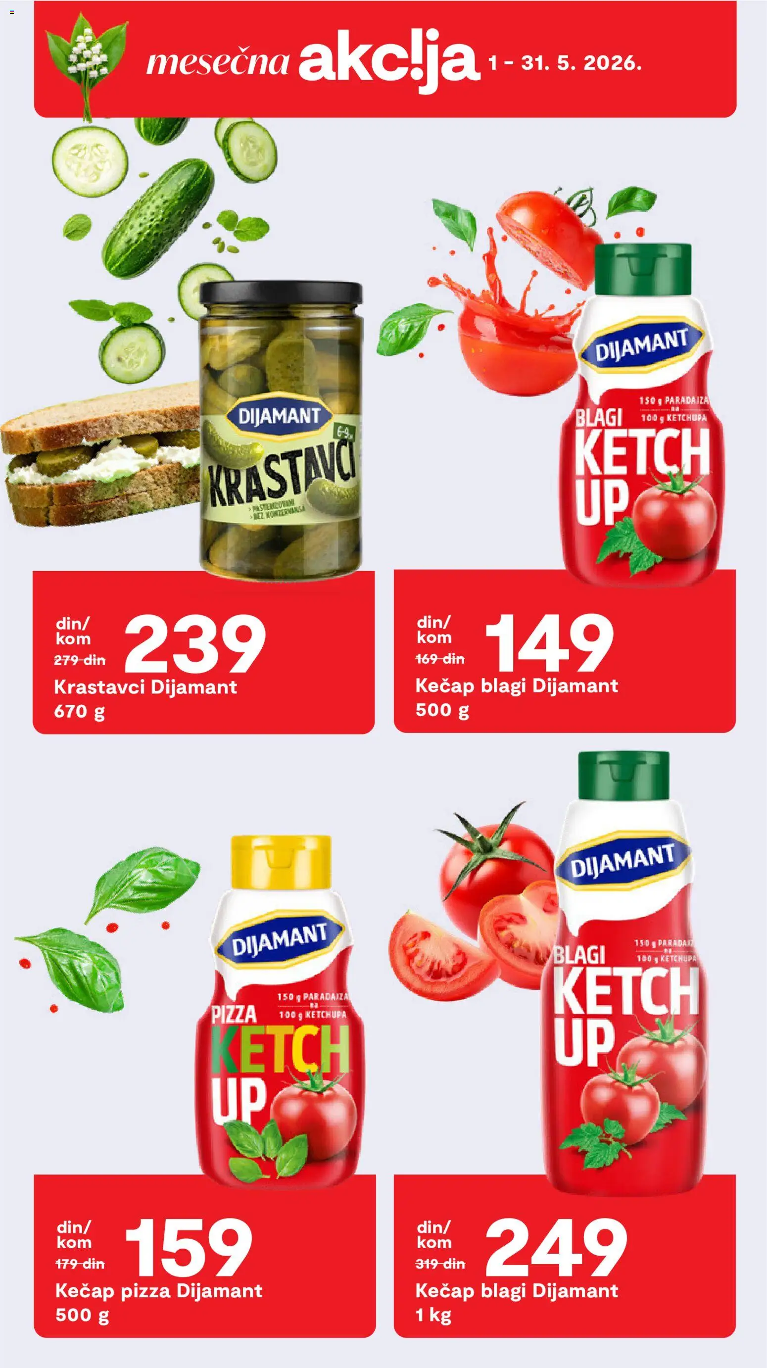 Matijevic katalog - važi od 05.05.2026 | Strana: 21 | Proizvode: Kečap, Krastavci