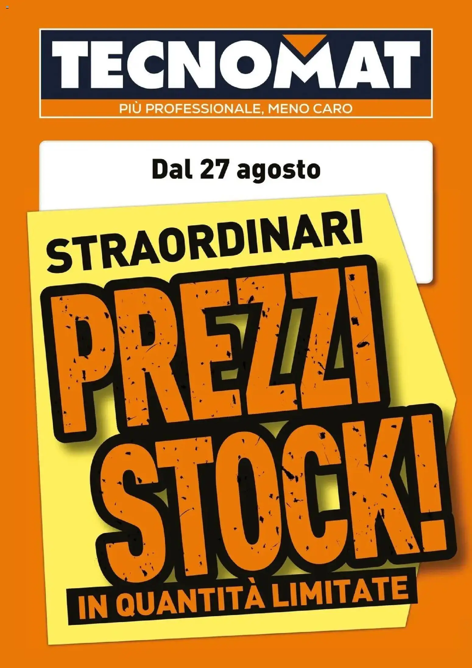 Nuovo TECNOMAT catalogo Roma dal 27/08/2026 > offerte anteprima 🛍️ | Pagina: 1 | Prodotti: Caro
