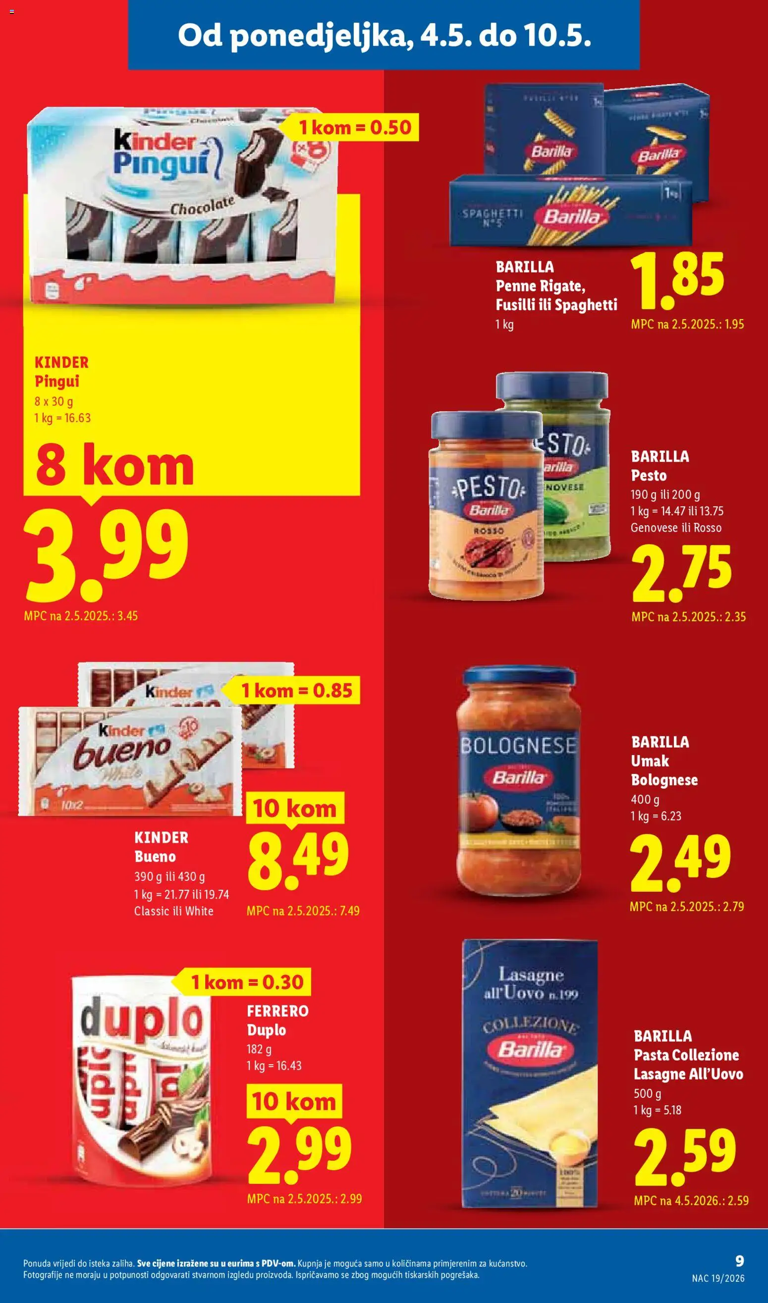 Lidl katalog | vrijedi od 04.05.2026 | Stranica: 9