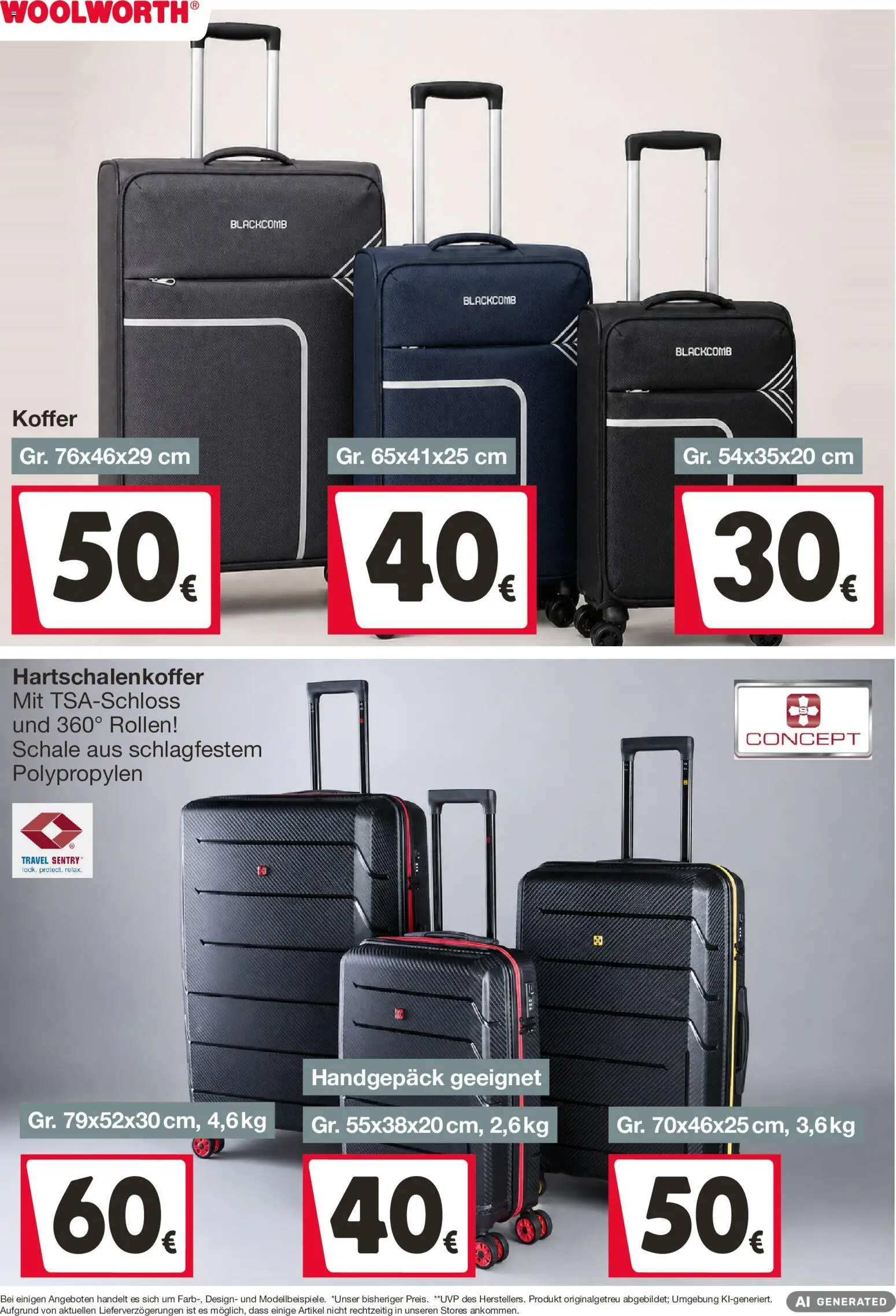 Woolworth Flugblatt gültig ab 04.09.2026 | Seite: 17 | Produkte: Koffer
