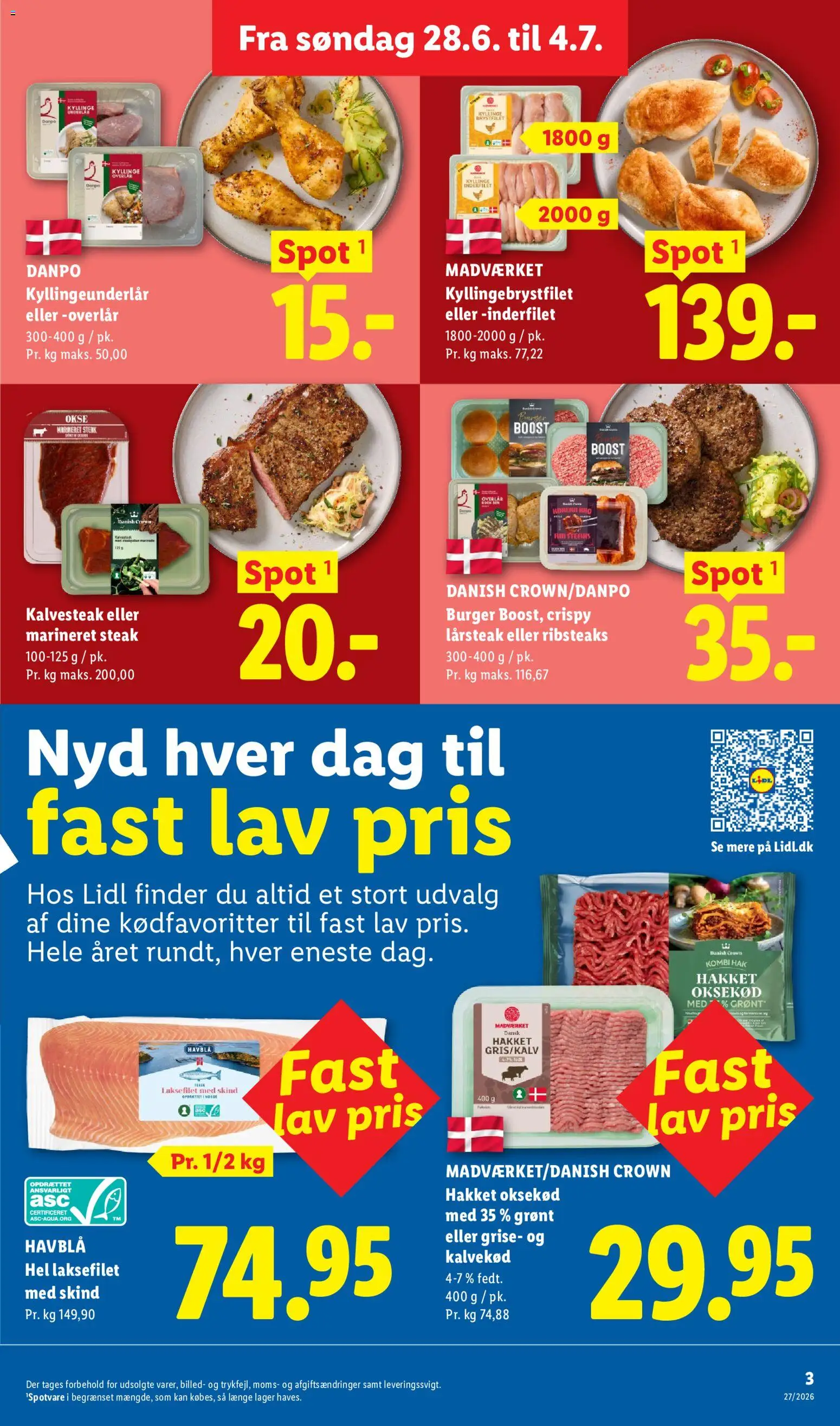 Lidl tilbudsavis – gyldig fra 28/06/2026 | Side: 20 | Produkter: Oksekød, Søm
