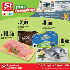 Anteprima del volantino Sì con Te volantino Abruzzo valido a partire dal 23/07/2026