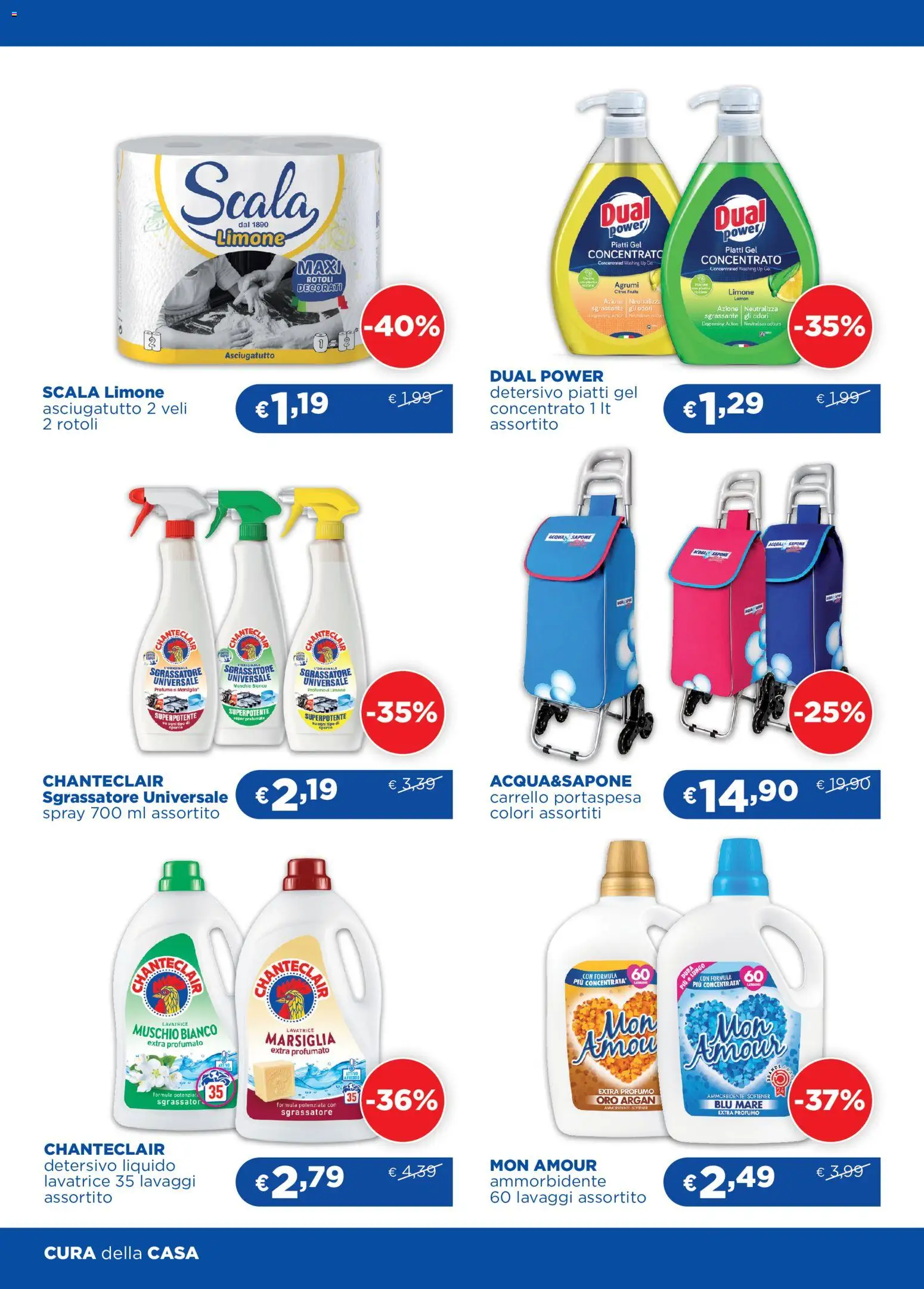 Volantino Acqua e Sapone del 05/08/2026 | Pagina: 7 | Prodotti: Ammorbidente, Limone, Agrumi, Asciugatutto