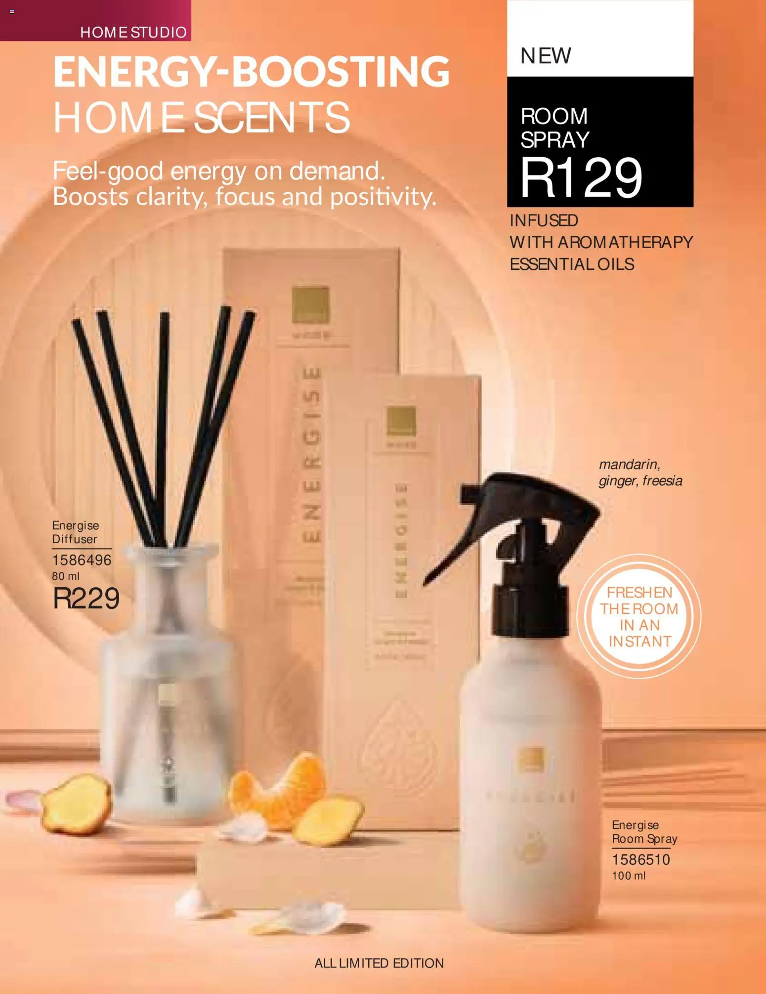 New Avon catalogue – valid from 01/08/2026 | Page: 132 | Products: Room spray, Diffuser