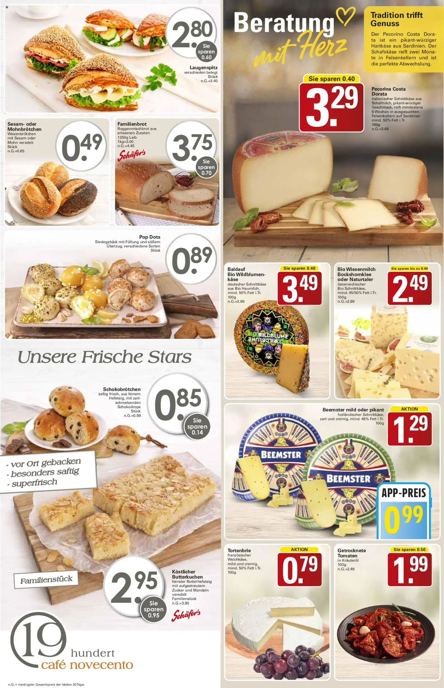WEZ Prospekt – gültig ab 06.07.2026 | Seite: 6 | Produkte: Käse, Tomaten, Mandeln, Schafskase
