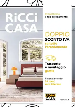 Anteprima del volantino Offerte volantino Ricci Casa valido a partire dal 07/09/2026