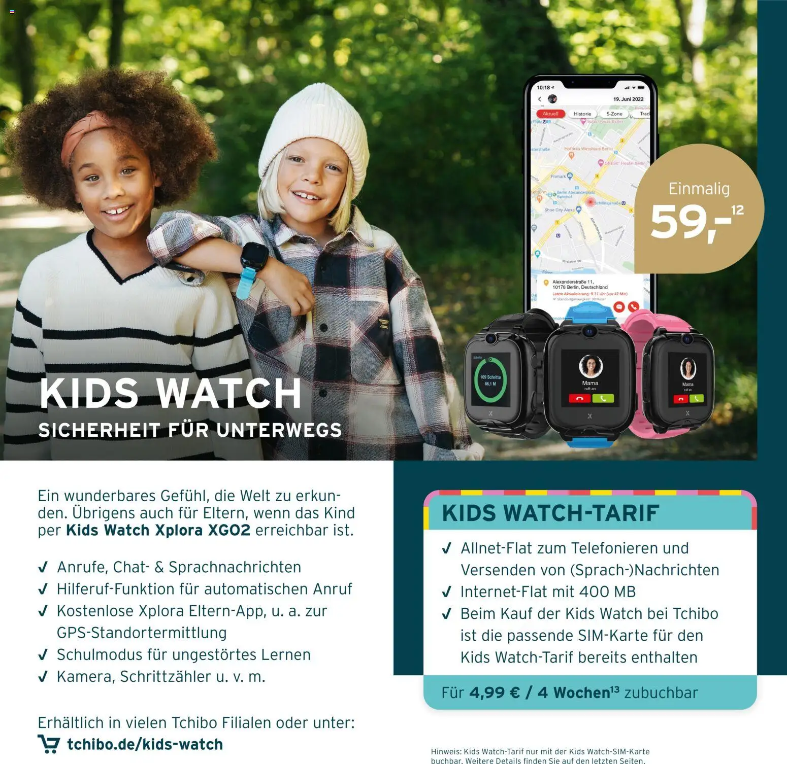Prospekt Tchibo MOBIL Flyer – gültig ab 10.08.2026 | Seite: 6 | Produkte: Uhr