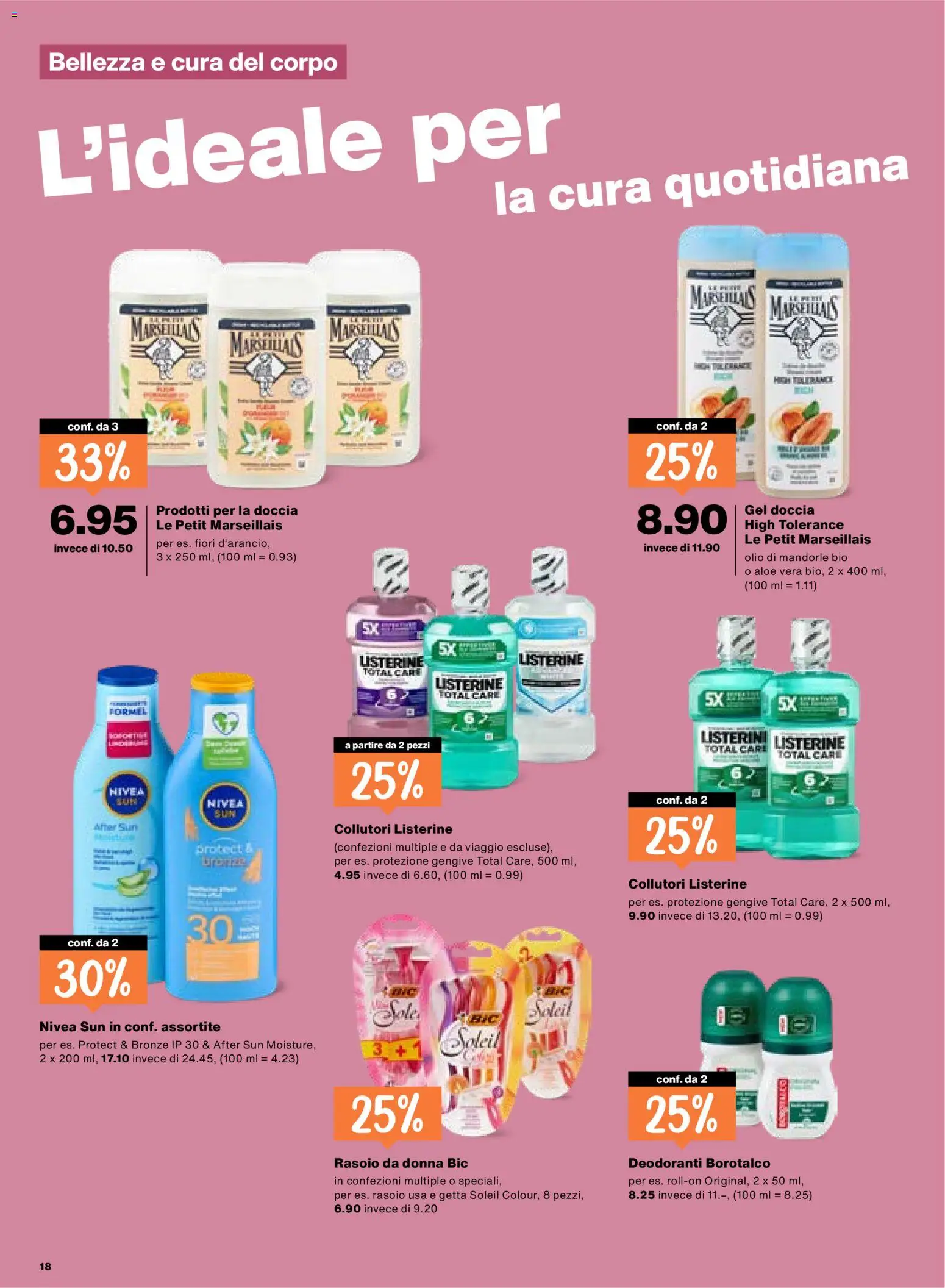 Migros aktionen IT – gültig ab 28.05.2026 | Seite: 18 | Produkte: Deodorant, After Sun