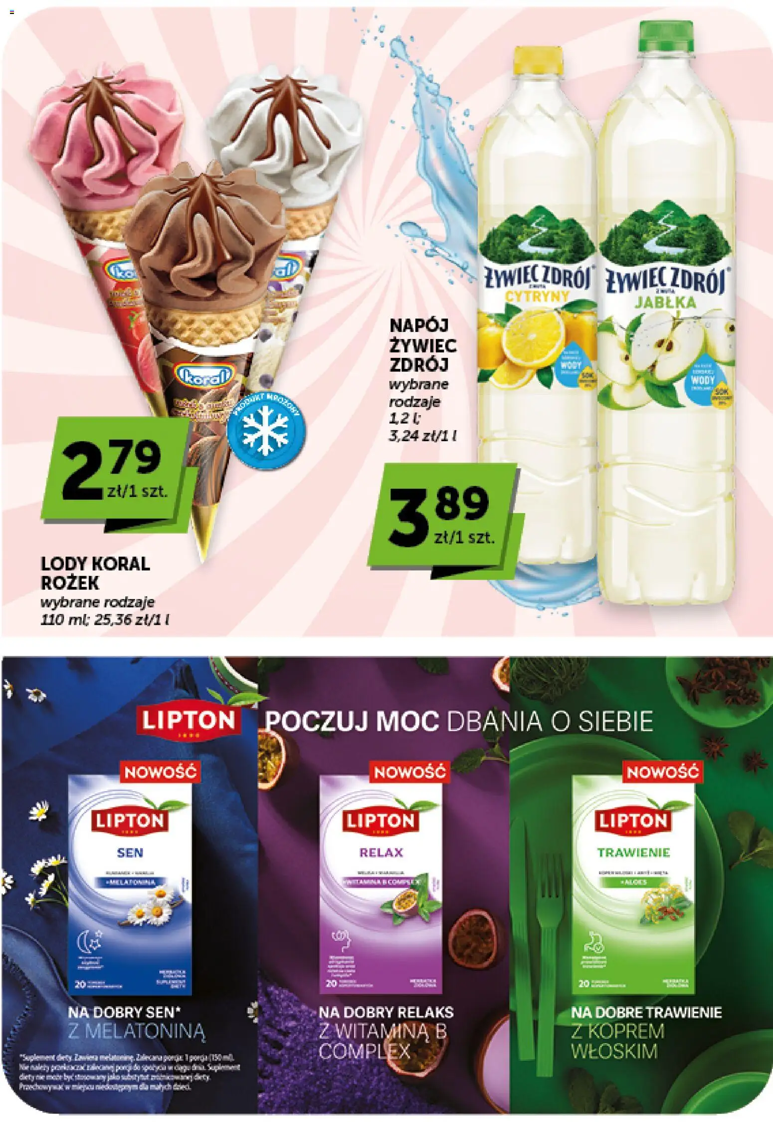 Groszek gazetka - Minimarket od 06.08.2026 | Strona: 17 | Produkty: Cytryny, Lody koral, Jabłka, Lody