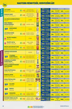 Metro Nagy Ajánlatok Kiskereskedőknek 2026/08 - amely érvényes a következő dátumtól: 2026.08.01. | Oldal: 6 | Termékek: Édesség, Nutella, Maggi, Száraztészta