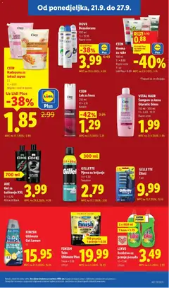 Lidl Katalog - Pregled kataloga iz trgovine Lidl, vrijedi od 21.09.2026 | Stranica: 15
