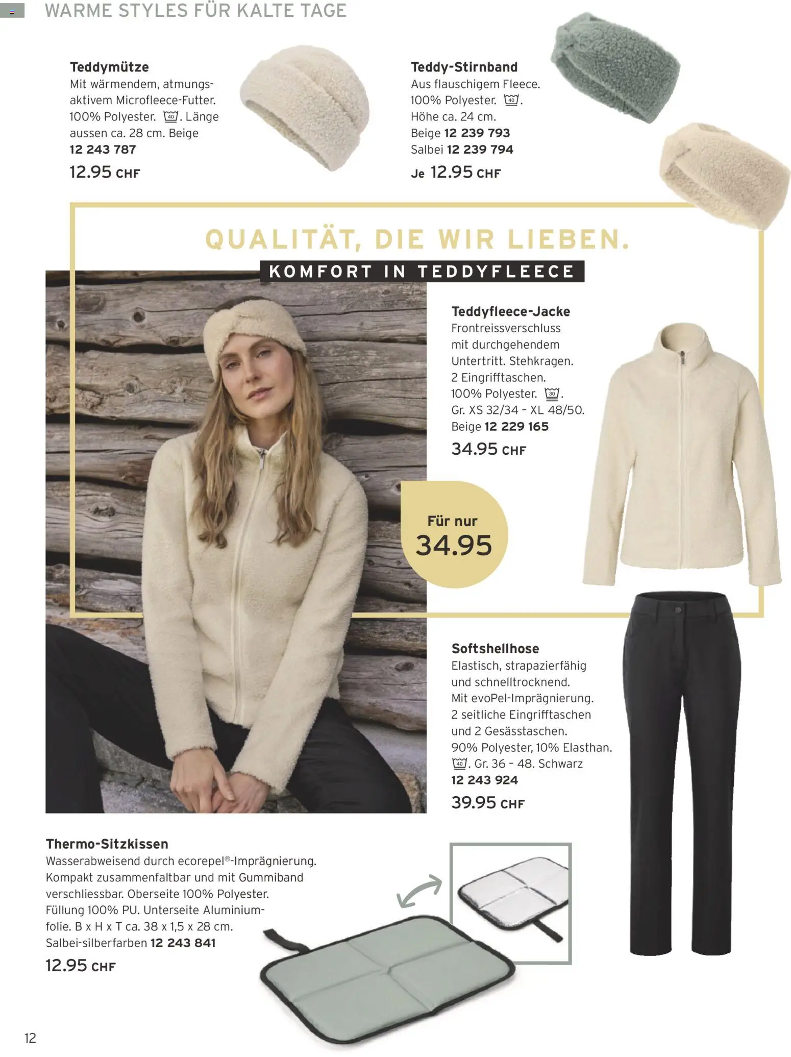 Tchibo aktionen Warme Styles – gültig ab 01.11.2026 | Seite: 12
