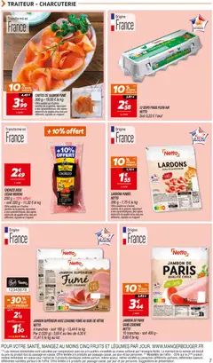 Netto - Prévisualisation de Netto catalogue valide à partir de 13/10/2026 | Page: 7 | Produits: Œufs, Jambon, Porc, Saumon
