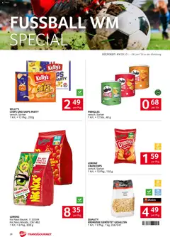 Transgourmet Flugblatt ab 01.06.2026 gültig | Seite: 28 | Produkte: Chips, Salz, Папионка