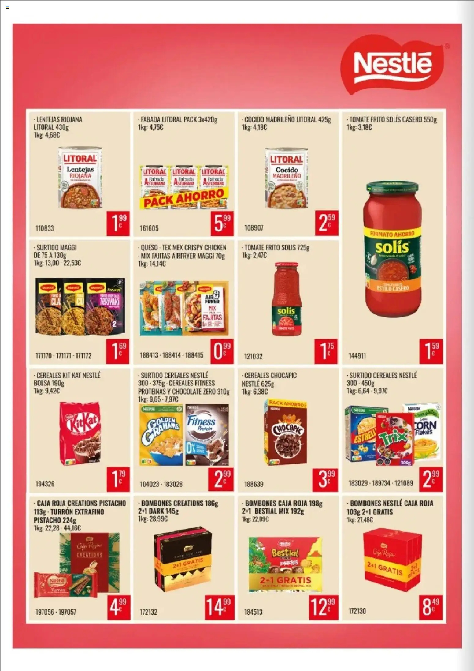 Family Cash folleto │ válido desde el 12/10/2026 | Página: 12 | Productos: Chocolate, Tomate, Cereales Fitness, Caja