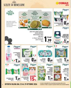 Anteprima del volantino STRACCHINO AL KEFIR PIACERSI CONAD, Latte Italiano valido a partire dal 23/10/2026 | Pagina: 8