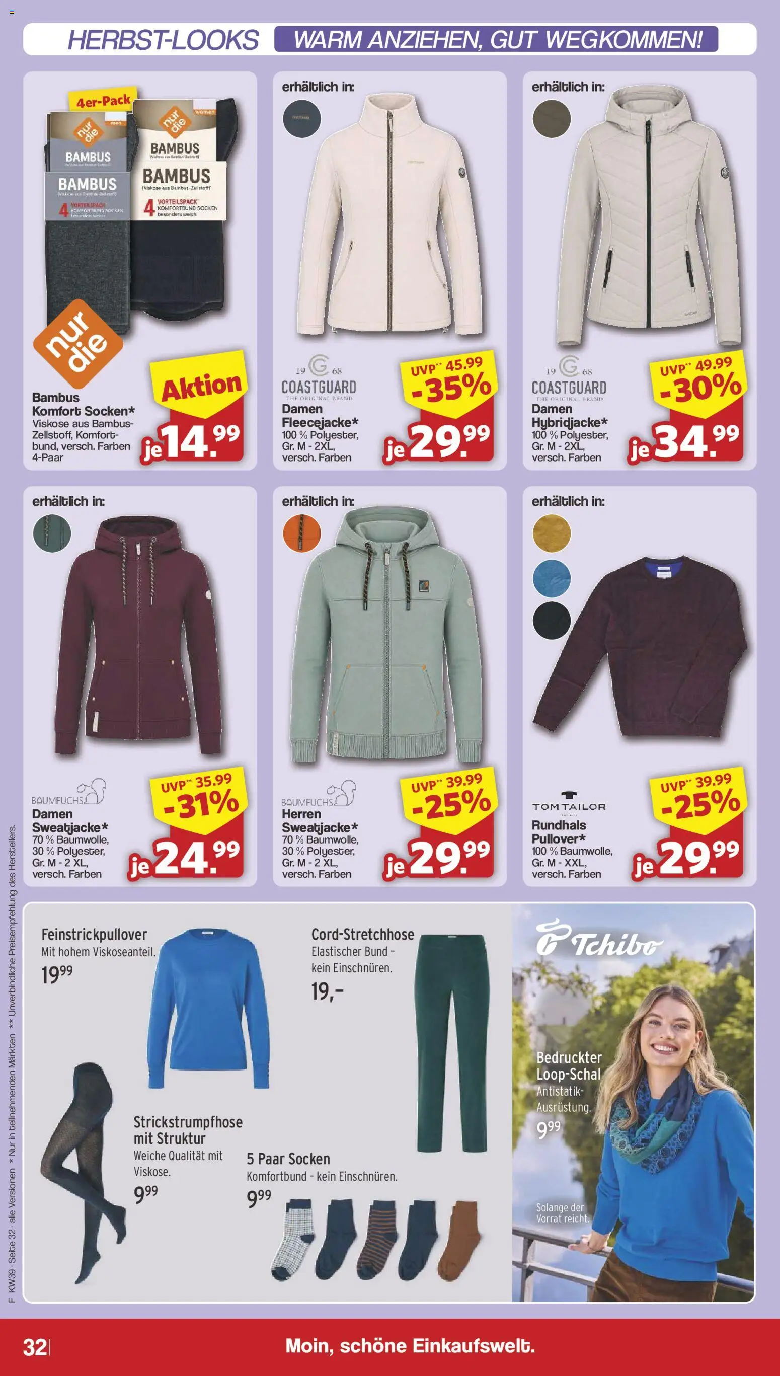 Famila Nordwest Prospekt – gültig ab 21.09.2026 | Seite: 33 | Produkte: Socken