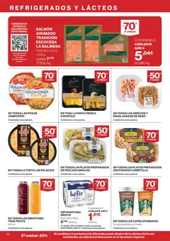 Vista previa Hipercor catálogo válido desde el 24/09/2026 | Página: 22 | Productos: Pescado, Espinacas, Pasta, Lasaña
