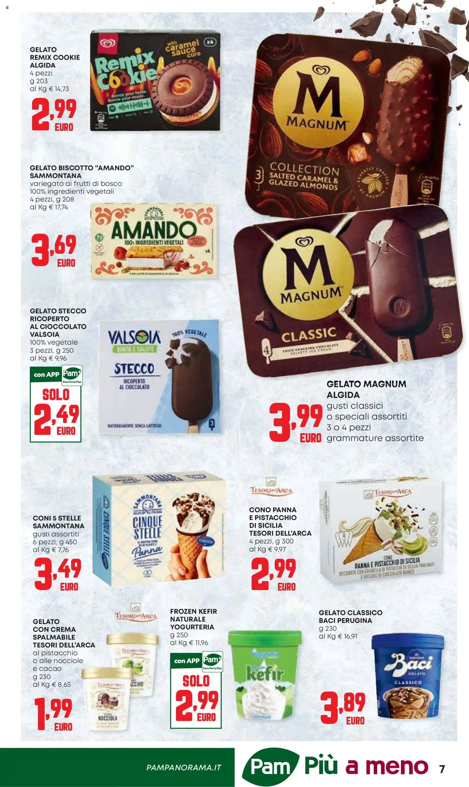 Volantino Panorama del 30/07/2026 | Pagina: 7 | Prodotti: Crema, Cioccolato, Panna, Nocciole