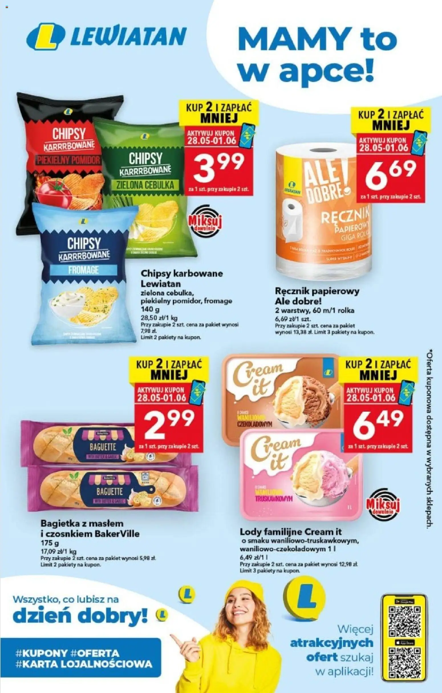 Lewiatan gazetka - Mamy to w apce od 28.05.2026 | Strona: 1
