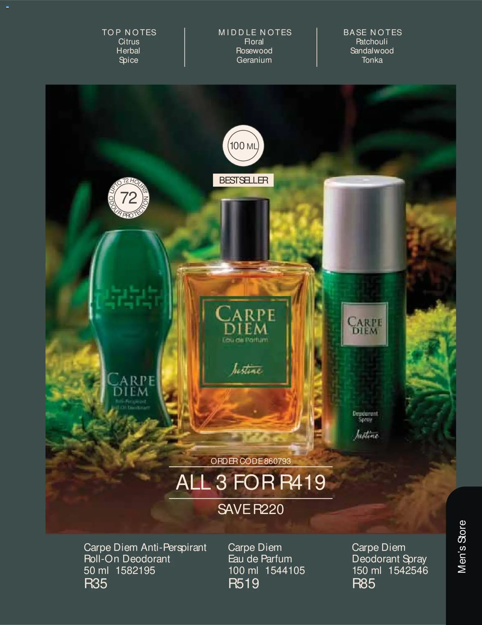 New Justine catalogue – valid from 01/08/2026 | Page: 69 | Products: Deodorant, Antiperspirant
