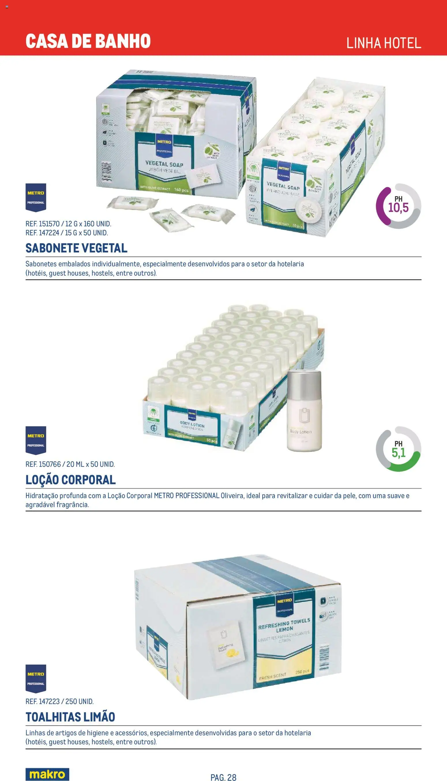 Makro Especial Limpeza 2026 │ válido de 20.05.2026 | Página: 28 | Produtos: Sabonete, Casa de banho, Banho