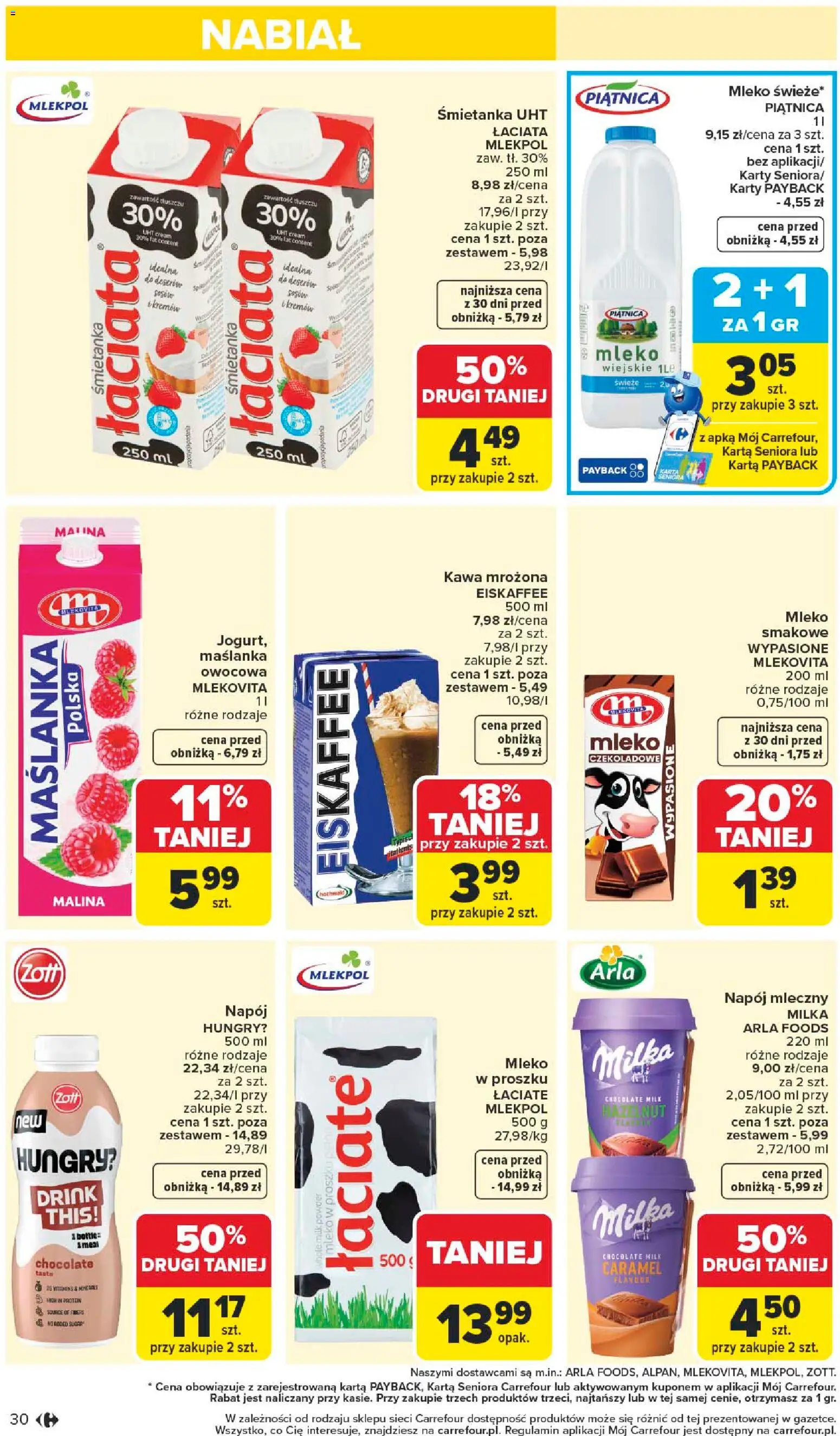 Carrefour gazetka od 25.05.2026 | Strona: 32 | Produkty: Karta, Malina, Kawa mrozona, Kawa