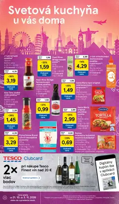 Tesco leták platný od 21.10.2026 | Strana: 22